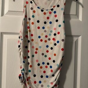 SHEIN Multicolor Polka Dot Top